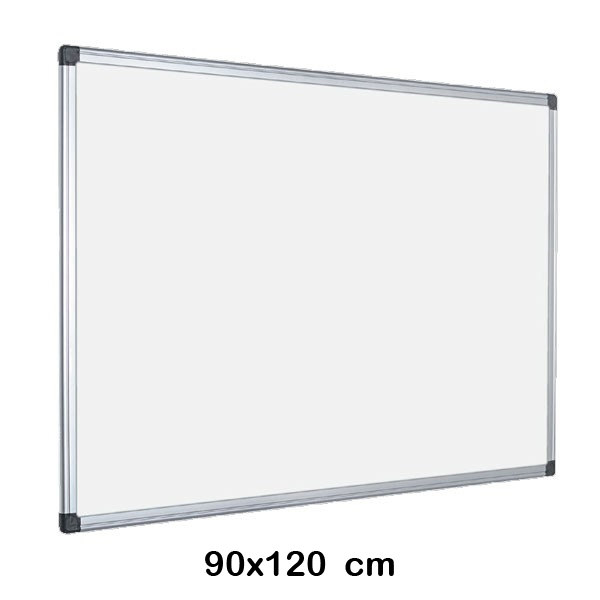 pizarra blanca vitrificada 90x120cm mag.