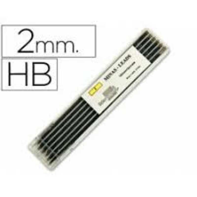 minas 2mm.hb caja 12u.