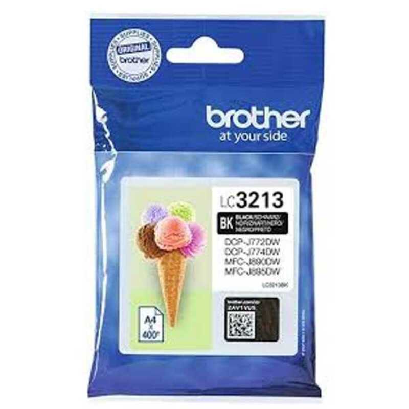 cartucho brother lc3213bk negro
