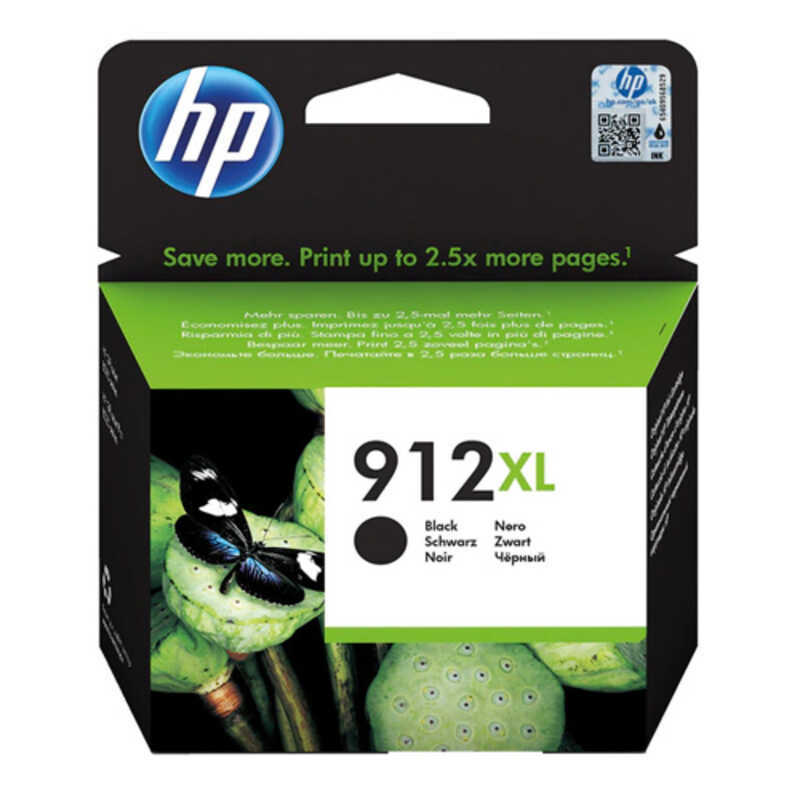 cartucho hp 912 xl negro