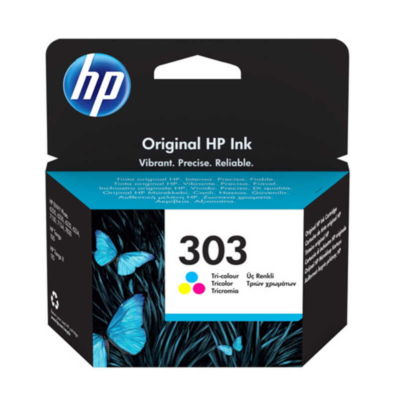 cartucho hp 303 tricolor