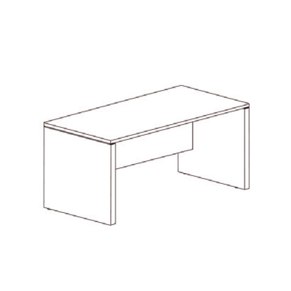 mesa auxiliar serie new pano 120x60x75cm