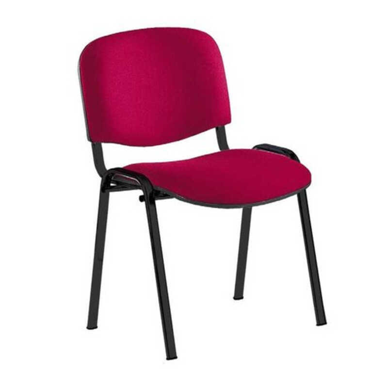 silla confidente class s/brazos burdeos
