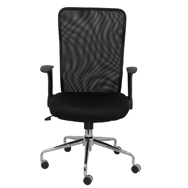 silla minaya bascul. brazos malla negra