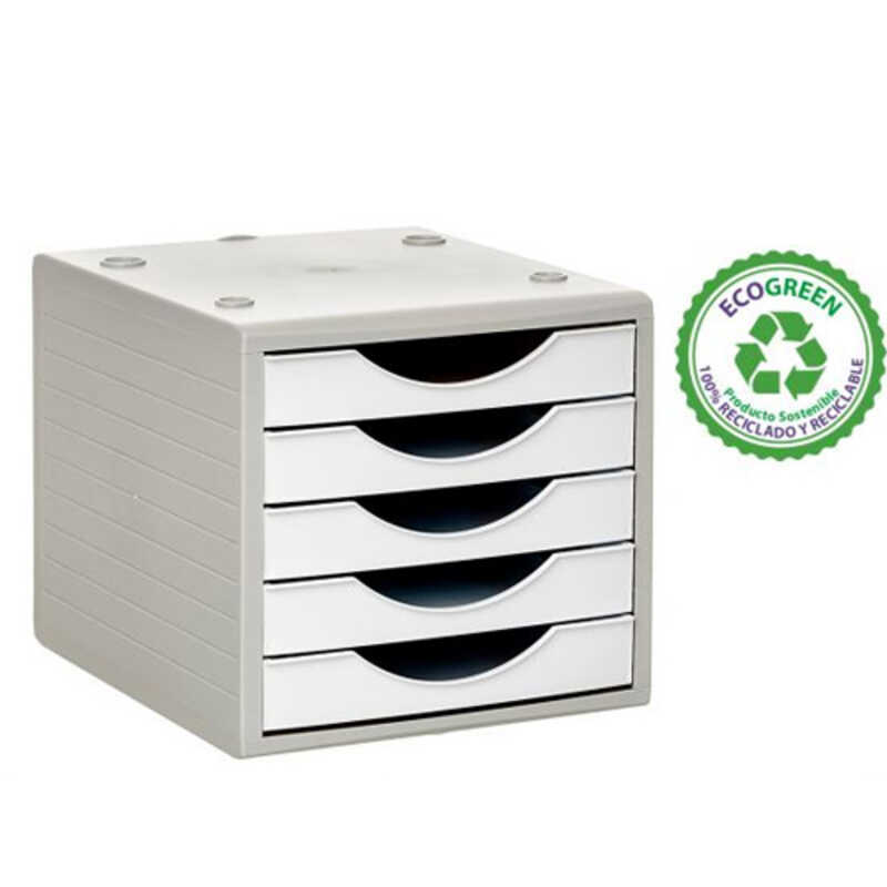 modul 5 calaixos blanc pastel