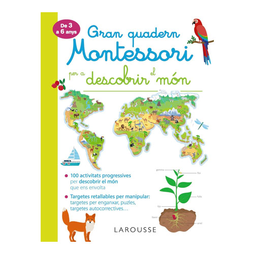 cuader. montesori descobrir el mundo 3-6