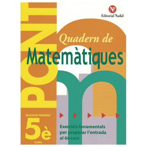 cuaderno de matematicas 5§ ed.primaria