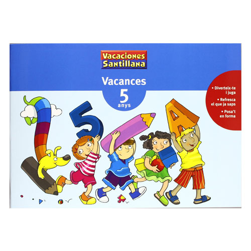 cuaderno santillana vacaciones 5 aâ¥os