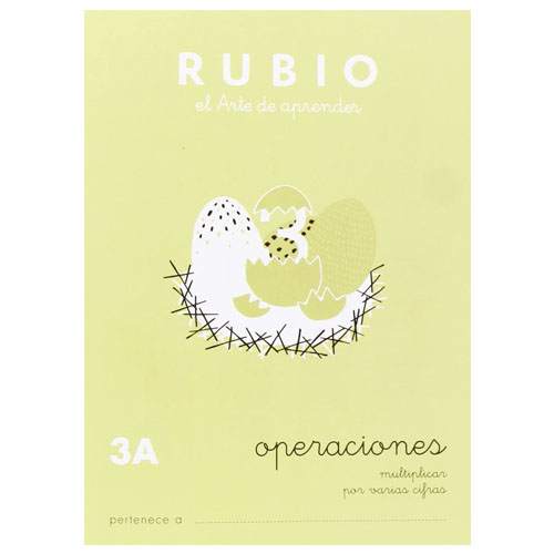 cuaderno rubio operaciones n§ 3a