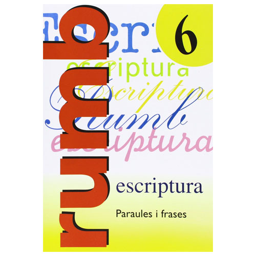 cuaderno rumbo escriptura n§6