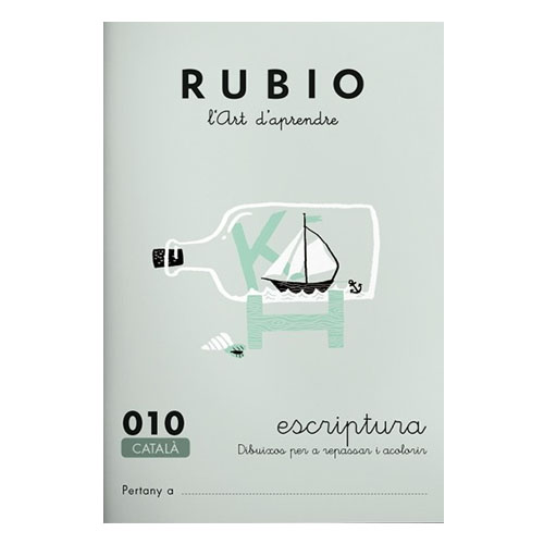 cuaderno rubio escritura n§010