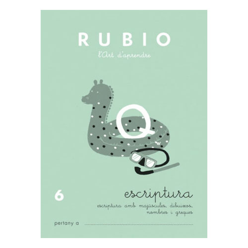 cuaderno rubio escritura n§6
