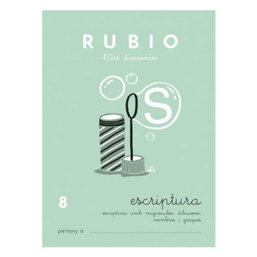 cuaderno rubio escritura n§8