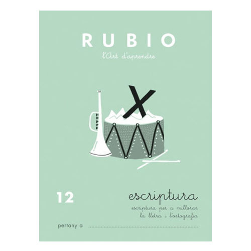 cuaderno rubio escritura n§12