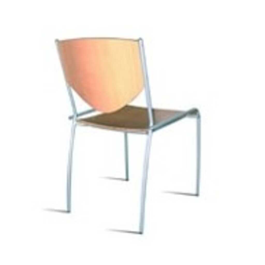 silla combi c/brazos estratificada azul