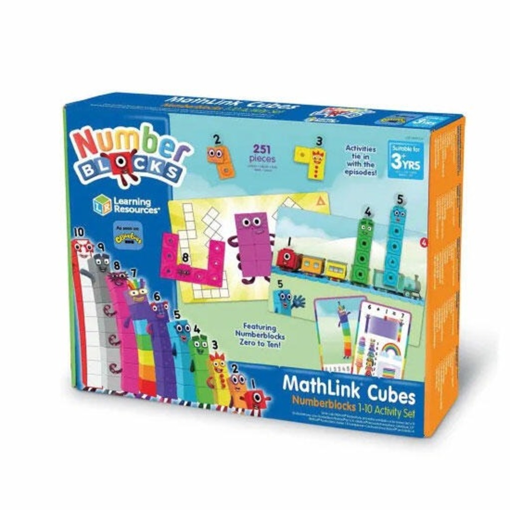 joc mathlink cubes numberblocks 1-10