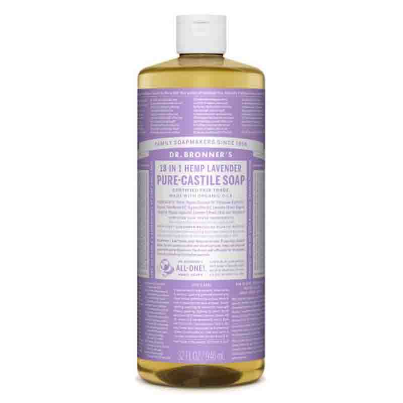 Jabón líquido con lavanda 473ml Dr Bronner's