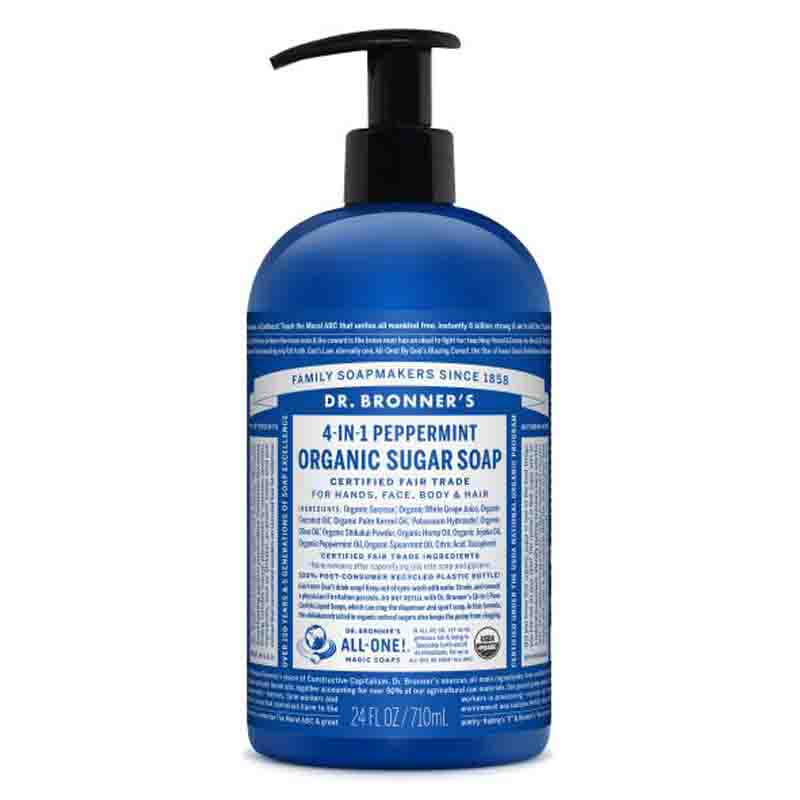 BRONNER'S - JABON SHIKAKAI DE MENTA DOSIF. BIO 355ml