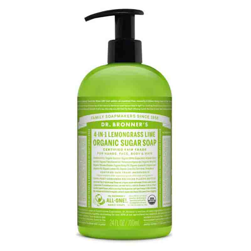 BRONNER'S - JABON SHIKAKAI DE HIERBA DE LIMON DOSIF. BIO 355ml