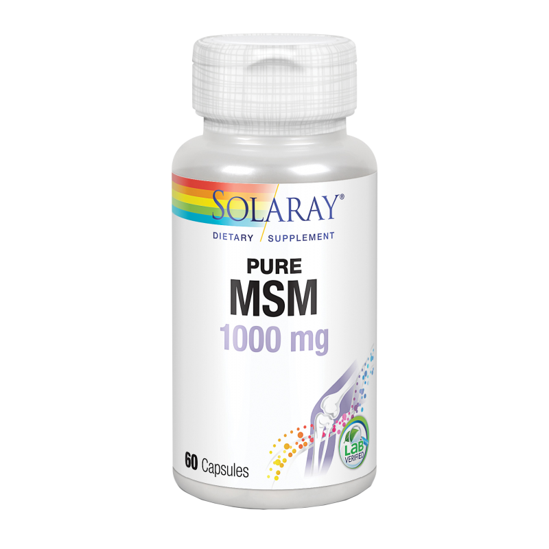 SOLARAY - PURE MSM 1000mg 60caps
