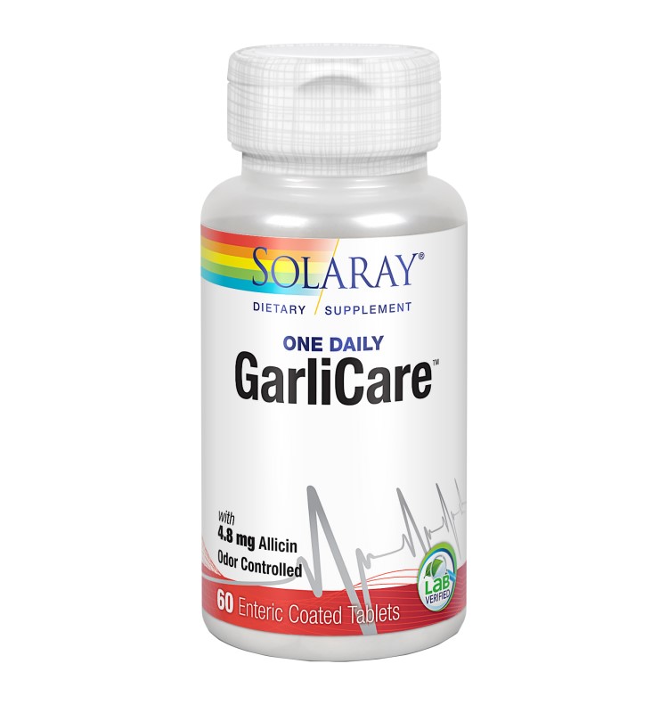 SOLARAY - GARLICARE 12.000 mcg - 60comprimidos