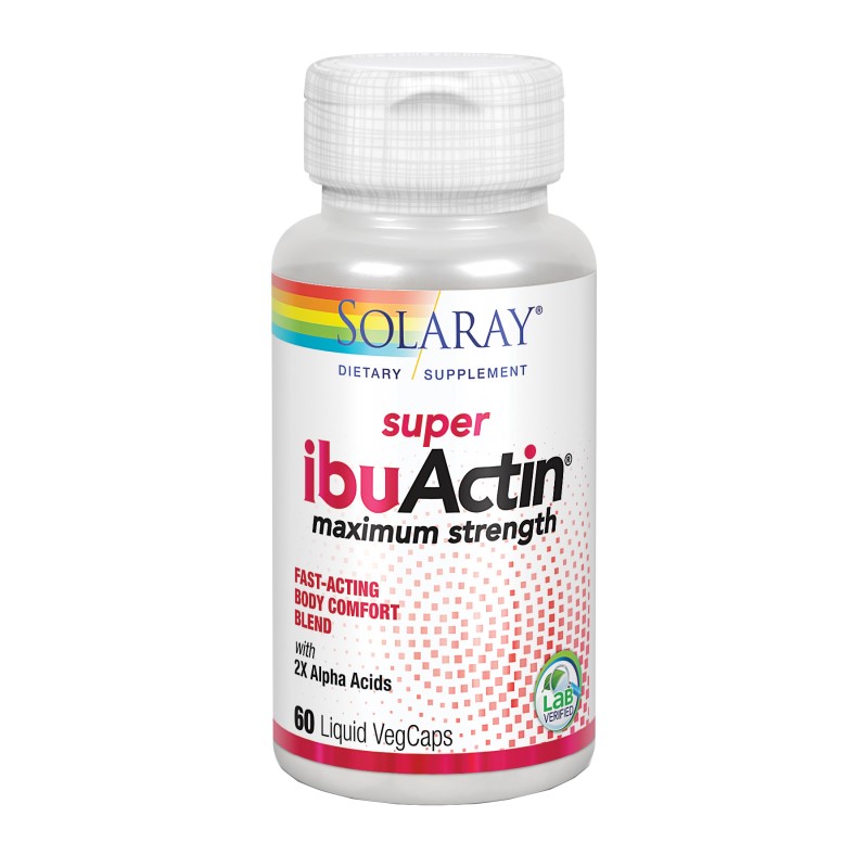 Super IbuActin 60 cápsulas Solaray