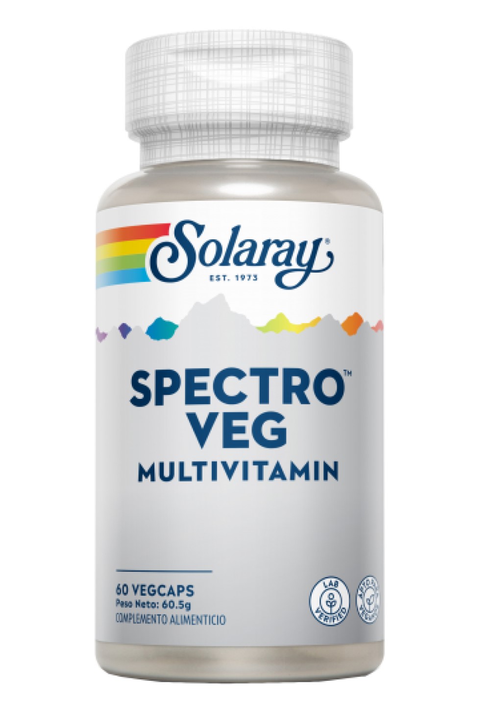 Spectro Veg Multivitamin 60 cápsulas Solaray