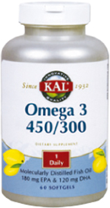 KAL - OMEGA 3 450/300 60 PERLAS