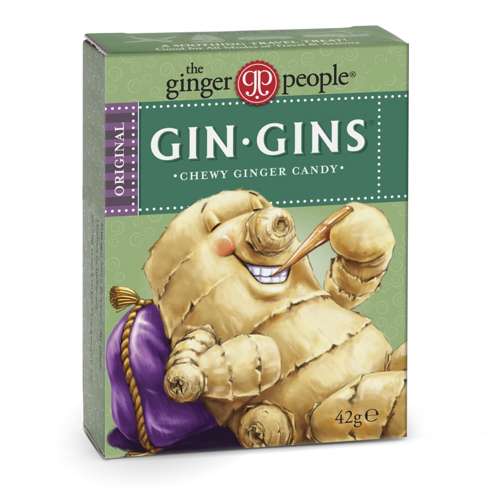 GINGER PEOPLE - CARAMELO MASTICABLE JENGIBRE FORMATO BOLSILLO 42g