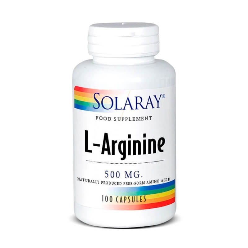SOLARAY - L-ARGININE 500mg 100 CAPS