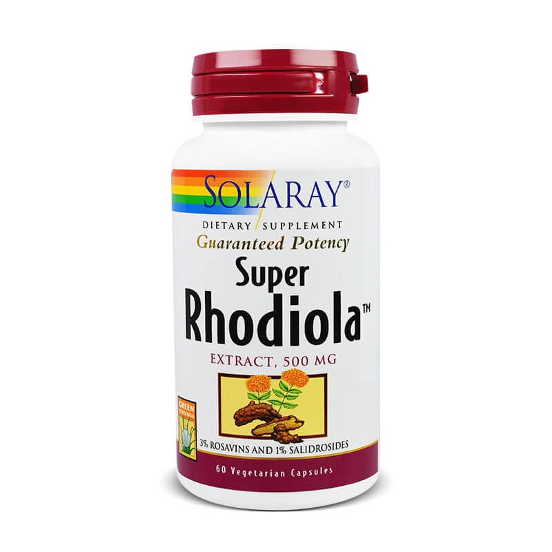 SOLARAY - SUPER RHODIOLA 60 CAPS