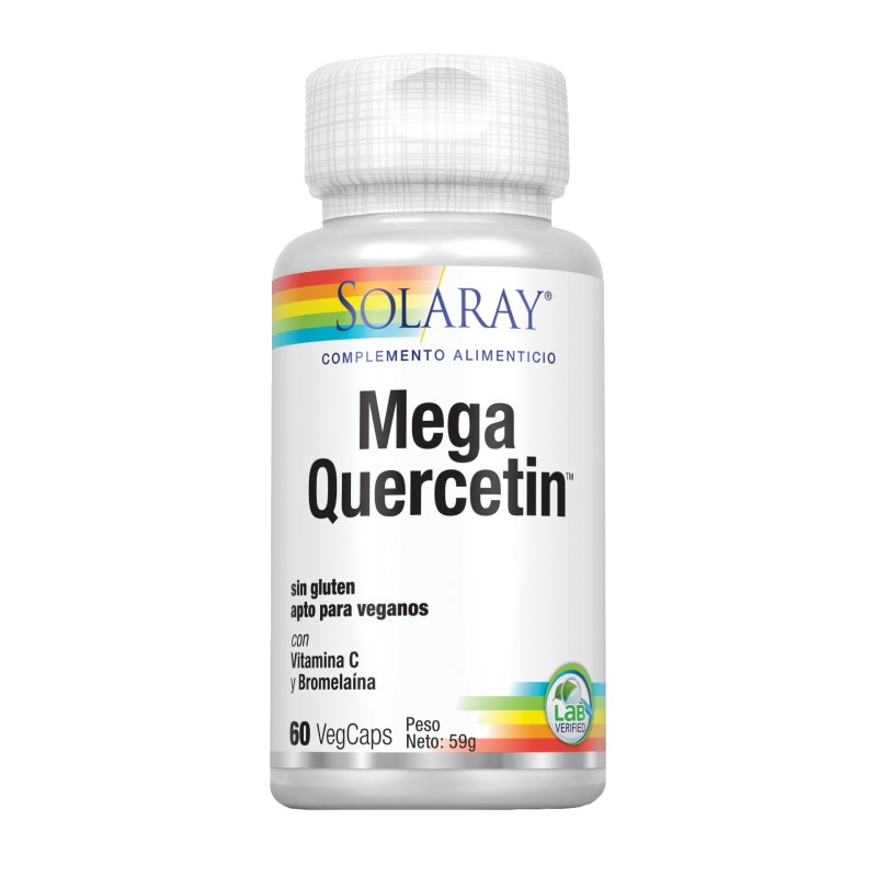SOLARAY - MEGA QUERCITIN 600mg - 60 VEGCAPS