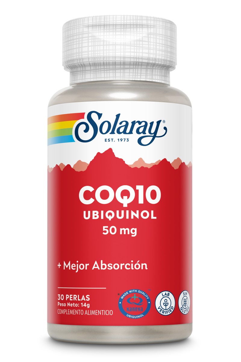 Ubiquinol COQ-10 50mg Solaray