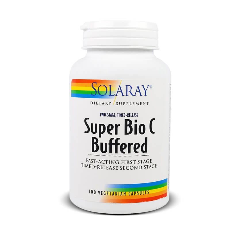 SOLARAY - SUPER VITAMIN C 500mg BUFFERED - 100 VEGCAPS