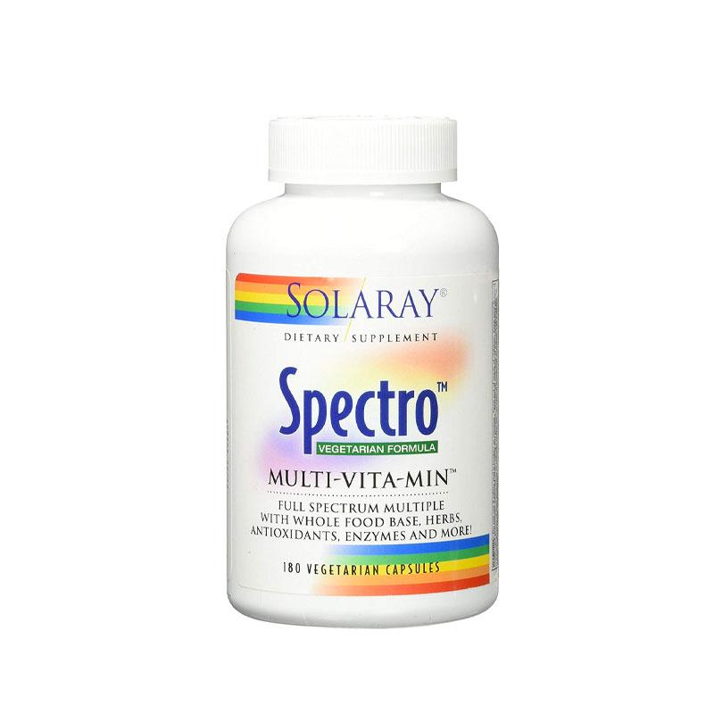 SOLARAY - SPECTRO VEGANO MULTI-VITA-MIN 180caps