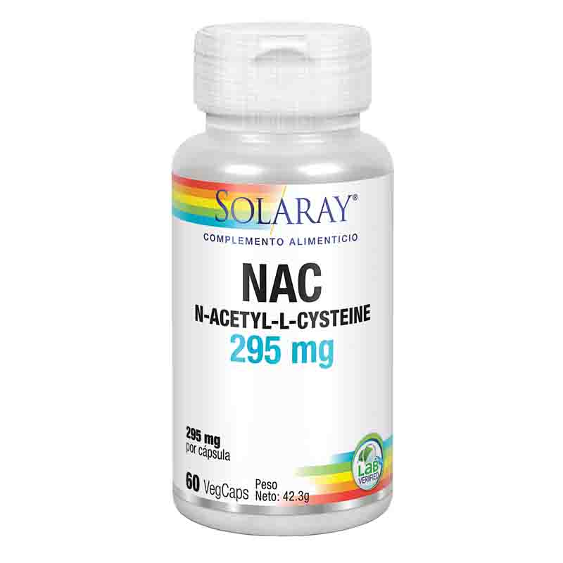 SOLARAY - NAC 295mg 60vegcaps