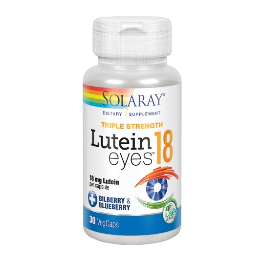 SOLARAY - LUTEIN EYES 18mg - 30 CAPS