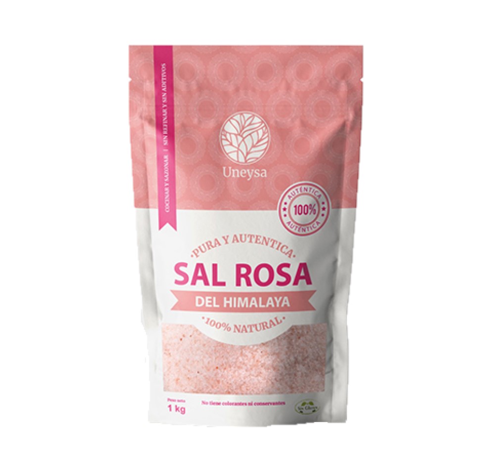 Sal rosa fina del Himalaya 1Kg