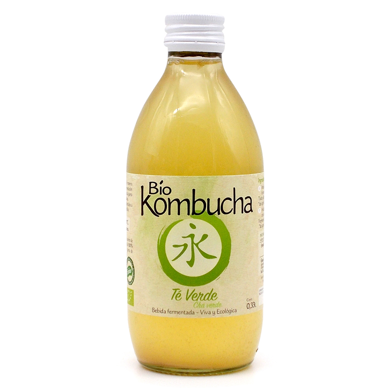 KOMBUCHERIA - KOMBUCHA TE VERDE 330ml BIO