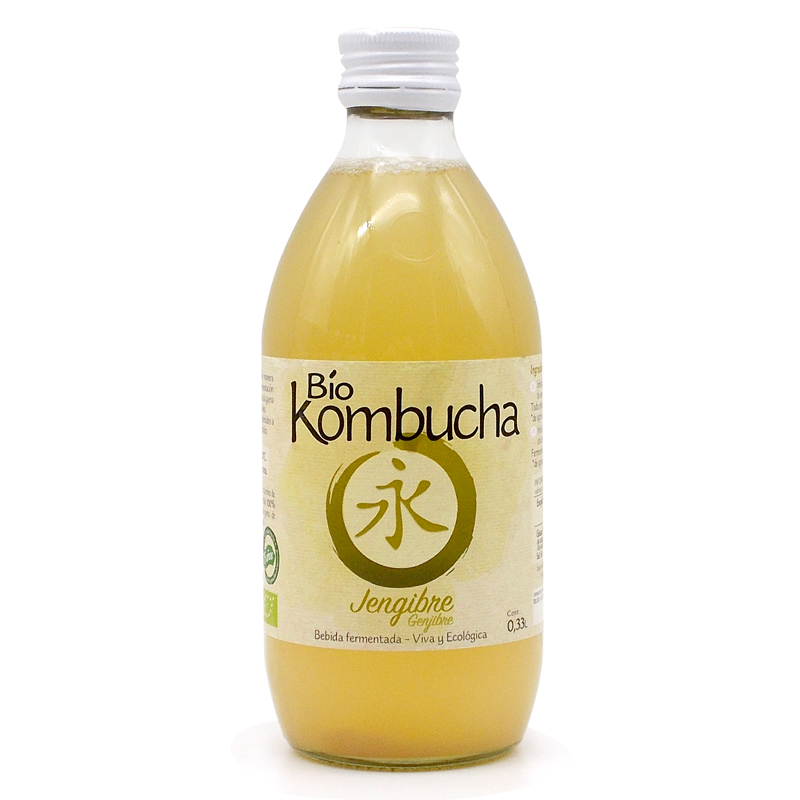 KOMBUCHERIA - KOMBUCHA JENGIBRE 330ml BIO