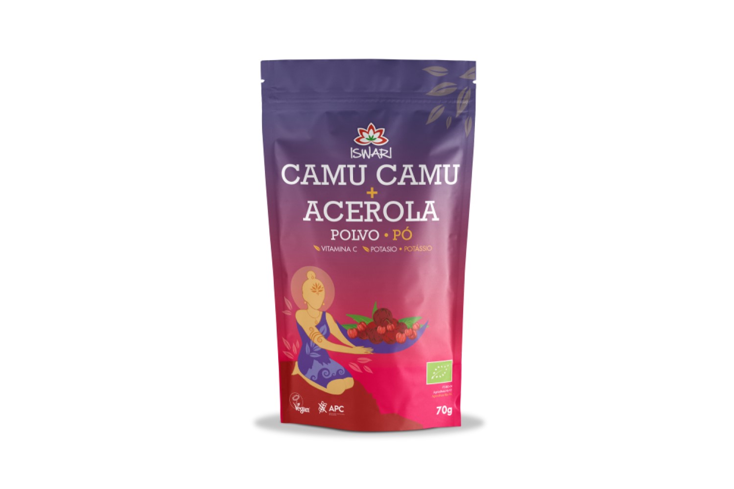 ISWARI - CAMU CAMU CON ACEROLA 70g BIO (ENCARGO)
