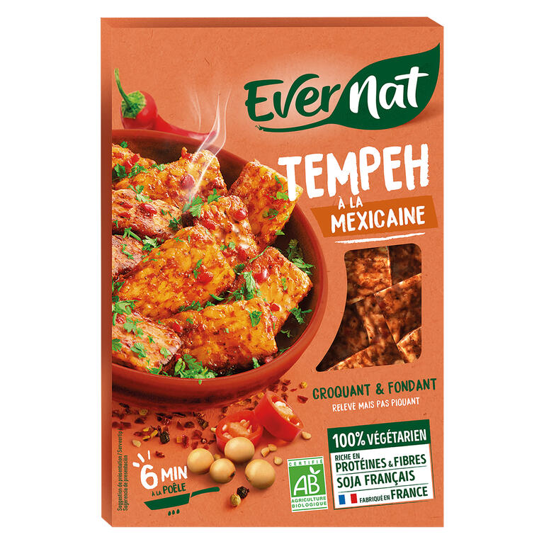 Tempeh Mexicano Ecológico   Evernat (200 g) 