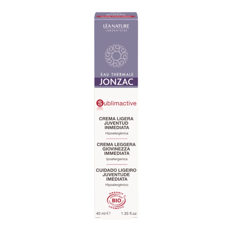 Crema facial ligera anti-edad Sublimactive 40ml Jonzac