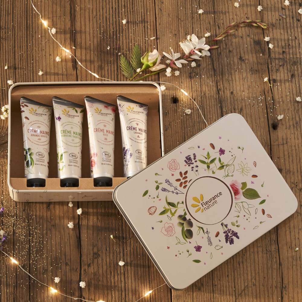 Cofre cremas de manos Instante Suave 4x30ml Fleurance Nature
