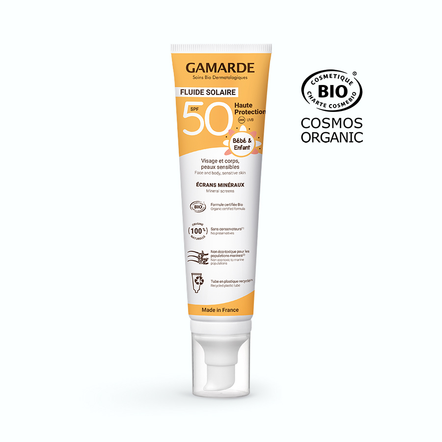 Protector solar bebé SPF50 100ml Gamarde
