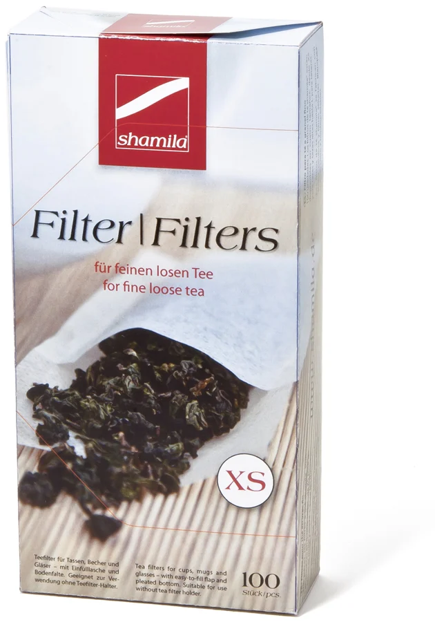 Filtros de Papel para el Té Tamaño XS Shamila 100uds