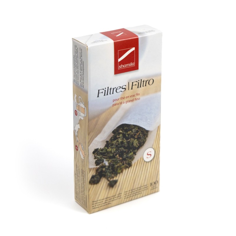 Filtros de papel para té tamaño S Shamila 100 unidades