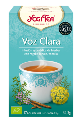 YOGI TEA - VOZ CLARA 17 FILTROS BIO(PROMO)