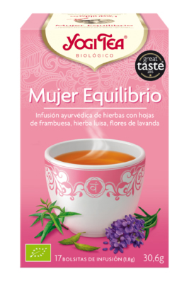 Infusión ayurvédica Mujer Equilibrio Yogi Tea | ecológico