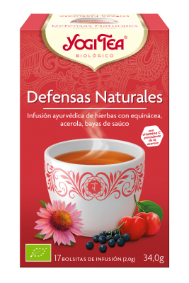 Infusión defensas naturales 17 bolsitas BIO Yogi Tea